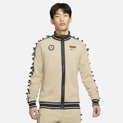 Nike Men's X Acronymâ® Therma-fit Knit Jacket In Brown