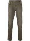 Diesel Slim-cut Denim Jeans In Green