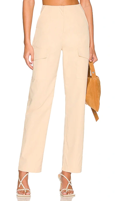 Superdown Kimmy Cargo Pant In Khaki