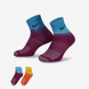 Nike Everyday Plus Cushioned Ankle Socks In Multi-color