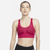 Nike Swoosh Ultrabreathe Women's Medium-support Padded Sports Bra In Mystic Hibiscus,mystic Hibiscus,mystic Hibiscus,particle Grey