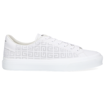 Givenchy Schuhe Sneaker Low City Sport Kalbsleder In White
