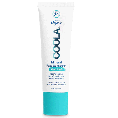 Coola Mineral Face Sunscreen Lotion Sheer Matte Spf 30 In N,a