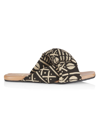 BROTHER VELLIES WOMEN'S TOGO PRINTED SLIDE SANDALS