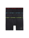 Nike Dri-fit 3-piece Boxer Brief Set In Black