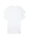 Nike Men's 2-pk. Dri-fit Essential Cotton Stretch Undershirts In White/white