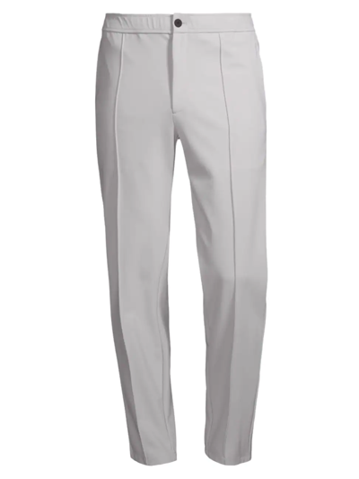 Theory Curtis Elastic-waist Trouser Pants In Plush