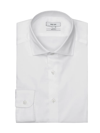 Reiss Marcel Button-up Dress Shirt In Marcel White