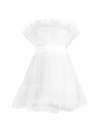 Katie May Elle Tulle Minidress In Ivory