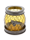 Mackenzie-childs Bee Lantern Votive Holder In Yellow