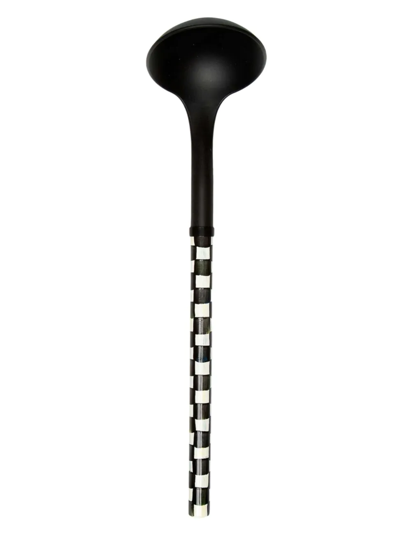 Mackenzie-childs Courtly Check Ladle, Black