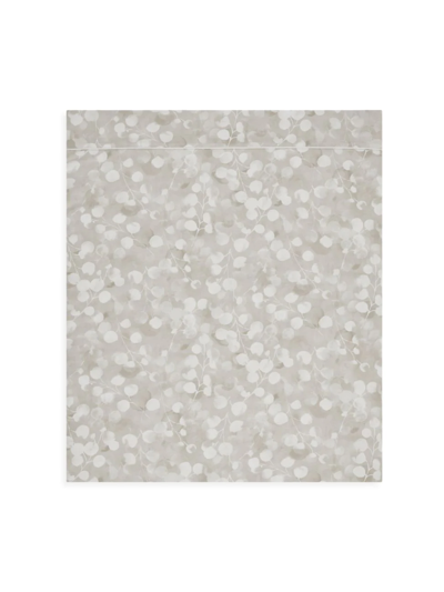 Anne De Solene Rosée Queen Flat Sheet In Beige