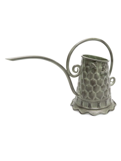 Mackenzie-childs Bee Iron Watering Can In Gray