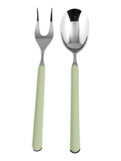 Mepra Fantasia 2-piece Server Set In Green