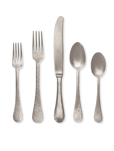 Mepra Epoque 5-piece Flatware Set In Champagne