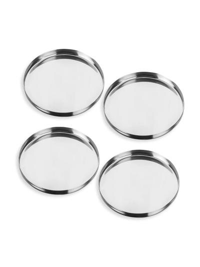 Mepra Coaster Set Of 4 Stile In Silver