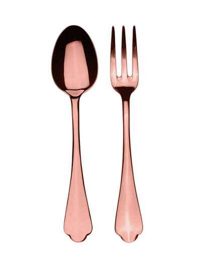 Mepra Dolce Vita 2-piece Hostess Set In Rose Gold