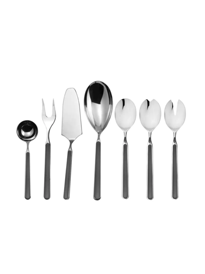 Mepra Fantasia 7-piece Serving Set In Black