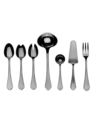 Mepra Dolce Vita 7-piece Serving Set In Black