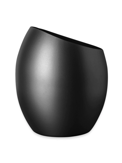 Mepra Mercurio Stainless Steel Bucket In Black