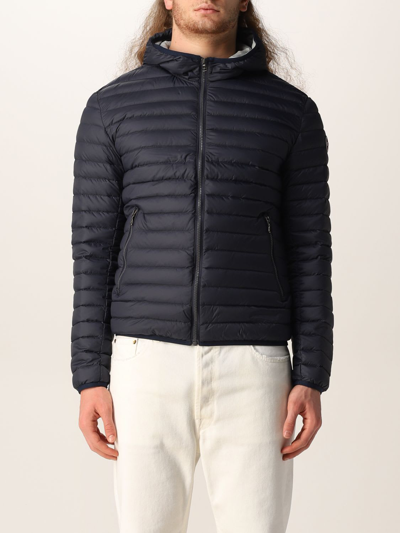 Colmar Repunk - Urban Hooded Down Jacket In Navy Blue