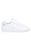 GOLDEN GOOSE GOLDEN GOOSE PURE STAR SNEAKERS IN WHITE LEATHER