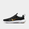 Nike Women's Free Run 5.0 Running Shoes In Dark Smoke Grey/metallic Gold Coin/black