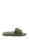 VALENTINO GARAVANI SUMMER VLOGO SIGNATURE RUBBER SLIDES