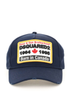 Dsquared2 Logo-patch Baseball Cap In Blue