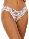 Hanky Panky Signature Lace Printed V-kini In Mod Lace For You