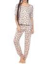 Honeydew Intimates Sun Lover Knit Lounge Set In Calm Leopard