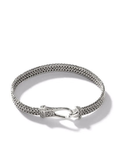 John Hardy Classic Chain Hook Bracelet In Silber