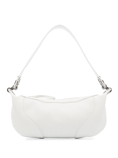 By Far Mini Amira Shoulder Bag In Weiss