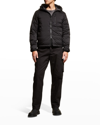 Canada Goose Lodge Down Jacket In Atlantic Navy
