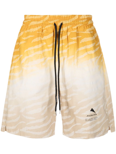 Mauna Kea Gradient-effect Shorts In Brown