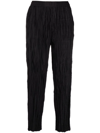 MCQ BY ALEXANDER MCQUEEN MICRO-PLEATED DESIGN TROUSERS