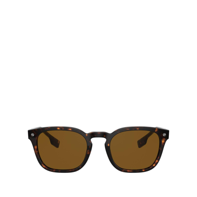 Burberry Men's Polarized Low Bridge Fit Sunglasses, Be4329f Ellis 55 In Brown