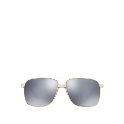 Versace 0ve2174 Polarized Sunglasses In Silver