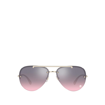 Versace Ve2231 Pale Gold Female Sunglasses
