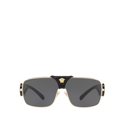 Versace Ve2207q Gold Male Sunglasses