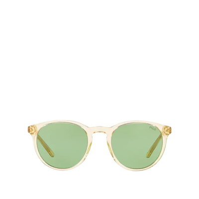Polo Ralph Lauren Ph4110 Shiny Grey Pinot Unisex Sunglasses In Gelb