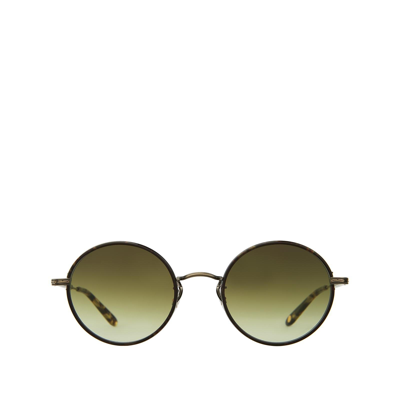 Garrett Leight Fonda Sun Bourbon - Brushed Gold Female Sunglasses In Braun
