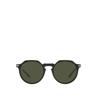 Persol Po3281s Black Unisex Sunglasses In Black,green