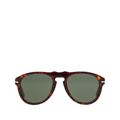 Persol Po0649 Havana Male Sunglasses In Green