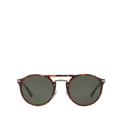 Persol Po3264s Havana / Gunmetal Sunglasses In Braun