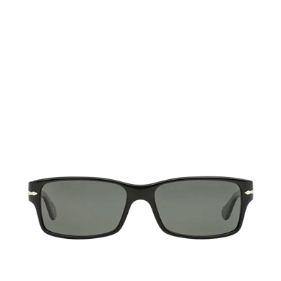 Persol Po2803s 95/58 Rectangle Polarized Sunglasses In Green