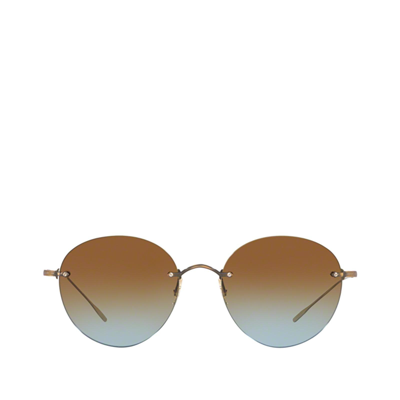 Oliver Peoples Ov1264s Antique Gold Unisex Sunglasses