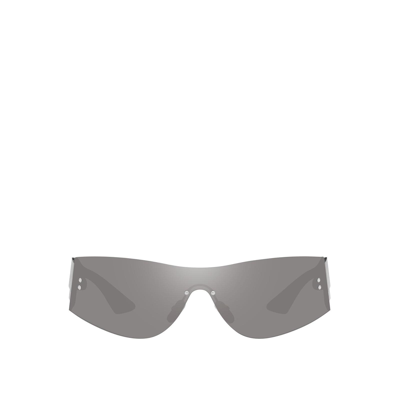 Versace Ve2241 Mirror Silver Male Sunglasses In Weiss