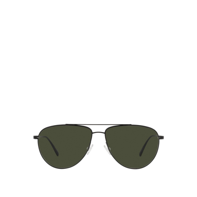 Oliver Peoples Brunello Cucinelli Collection Disoriano G-15 Aviator Unisex Sunglasses Ov1301s 506252 58 In Schwarz