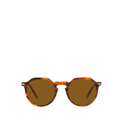 Persol Po3281s 10833 Geometric Sunglasses In Brown